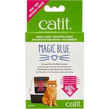 Aydogan's Magic Blue, Kum Kutuları Için Koku Filtresi, 3 Ay Boyunca Yedek Filtre Pedleri Paketi, Magic Blue Başlangıç ​​seti Için, Kum Kutuları Için Hava Temizleyici