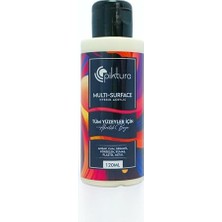 Aydogan's Multi-Surface Hibrit Akrilik Boya, 120ML, Su Bazlı, Ahşap Cam Seramik Metal Kumaş Plastik Için (Beyaz Kuğu)