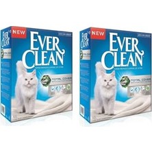Aydogan's Total Cover Kedi Kumu, 10 Lt x 2 Adet, Düşük Tozlu Formül