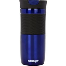Aydogan's Contigo Üniseks Byron Içecek Şişesi Snapseal Termos BARDAK,LACIVERT,470 ml