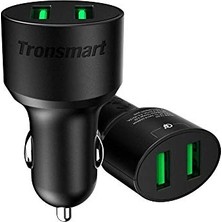 Aydogan's CC2TF Çift USB Çıkışlı Qualcomm Qc 3.0 Araç Şarj Cihazı