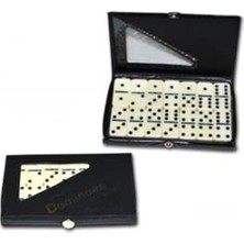 Aydogan's Çanta Melamin Domino Masa Oyunu, 28 Taş Aile Oyunu, Dominoes Double Six