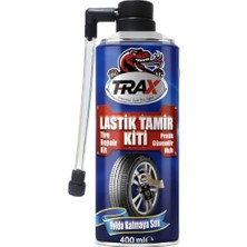Aydogan's Trax Lastik Tamir Kiti, Acil Durum Oto Lastik Tamir ve Şişirme Spreyi, 400 ml