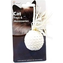 Aydogan's Eastland Düğümlü Ip Kedi Oyuncağı, 4.5 cm Çap