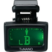 Aydogan's Tunano Clip Chromatic Tuner – LCD Ekran – Kromatik ve Otomatik Gitar/bas/ukulele Modu Seçilebilir