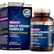 Aydogan's Multivitamin Complex Kadın – 14 Vitamin, 8 Mineral ve Bitkisel Ekstre Içeren Kadınlara Özel Takviye – 60 Tablet – Vegan
