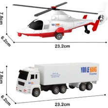 Ceylan Adam Mey Ithalat® BIG251H1 Cıty Car Helikopter/kamyon 2 Li Araç