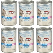 Aydogan's Ezme Sardalya ve Ton Balıklı Yaş Kedi Sı Yetişkin Kediler Için 6 Adet x 400 gr