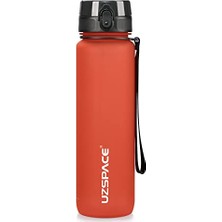 Aydogan's Su Şişesi Çocuklar Için Sızdırmaz, Spor Plastik Içecek Şişesi 1l, 800 Ml, 500 Ml, Tritan ve Bpa Içermez, Spor Şişesi, Karbondioksit Için Uygundur (Fantasy Red, 1000 Ml)