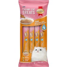Aydogan's Krema Kedi Ödülü Tuna ile Keçi Sütü 4X15 gr