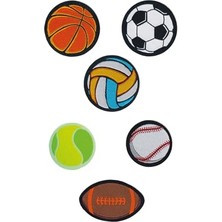 Aydogan's Ütü Ile Yapışan Dokuma Arma Seti Patch Top, Toplar, Futbol, Basketbol, Tenis, Voleybol Topu