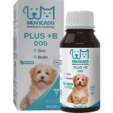 Aydogan's Muvicado Köpekler Için Tüy Sağlığı Damlası - Plus B - Köpek Tüy Vitamini - Tüy Dökülmesini Engelleme