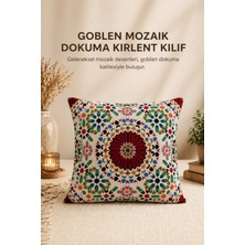 Goblen Mozaık Dokuma Kırlent Kılıf