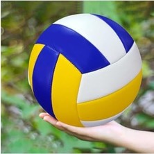 Aydogan's Dikişli Voleybol Topu Yumuşak Deri Antrenman ve Salon Uyumlu, Tek Ebat, Mbdktp, Karışık
