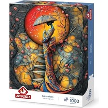 Aydogan's Art Puzzle Sakura Yağmuru 1000 Parça Puzzle