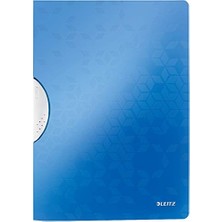 Aydogan's 41850036 Wow A4 Colorclip Sıkıştırmalı Dosya, Metalik Mavi