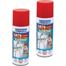 Aydogan's Vodaseal 2 Adet Çok Amaçlı Silikon Etiket Mastik Yapışkan Küf Pas Sökücü SR78