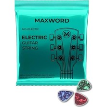 Aydogan's Gt-Electric Kaliteli Elektro Gitar Teli 1 Takım Set (Pena Hediye)