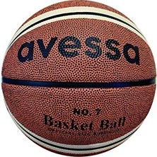 Aydogan's Avessa Kauçuk Basketbol Topu, Fesyonel Kullanım, 7 No, Turuncu, BT-170