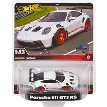 Aydogan's Hot Wheels 1:43 Premium Arabalar - Porsche Gt3-Rs Çok Renkli