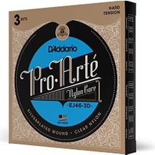 Aydogan's D'addario 3'lü Paket, Klasik Gitar Tel Seti, Pro-Arte, Sılve