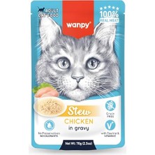 Aydogan's Pouch Tavuklu Yaş Kedi Sı 70GR x 10 Adet