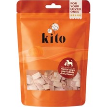 Aydogan's Kito Freeze Dried Hindi Göğüs Köpek Ödül SI%100 Doğal, Glutensiz 30 Gr(Dog Treat)