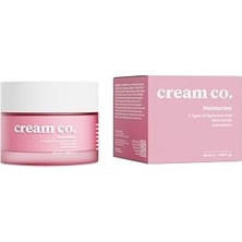 Aydogan's Cream Co. Su Bazlı Moisturizer Nemlendirici Aydınlatıcı Yüz Kremi, Hyaluronik Asit, 50 Ml, Tüm Cilt Tipleri