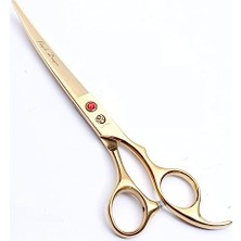 Aydogan's Profesyonel 7.0 Inch~18 cm Kedi/köpek Pet Kuaför Kavisli Makas (Metal)