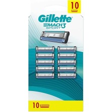 Aydogan's Gillette Mach3 Start Yedek Tıraş Bıçağı 10 Adet