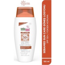 Aydogan's Sebamed Sun Care Spf 50+ Uva/uvb Filtresi ve E Vitamini Üçlü Yüksek Koruma Çok Yönlü Güneş Losyonu 150 ml