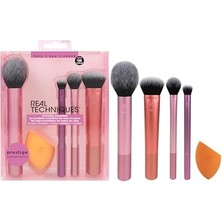 Aydogan's Everyday Essentials Makyaj Fırçası, Yüz Için Komple Set (Yüz Süngeri, Yüz, Ruj, Ayarlama ve Delüks Göz Farı Fırçası)