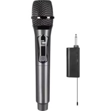 Aydogan's YK-MC450 Tekli El Kablosuz Mikrofon Seti – 2.4g Uhf Wireless, 50 M Menzil, Alıcılı, Sahne Sunum Karaoke Uyumlu