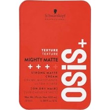 Aydogan's Schwarzkopf  Mighty Matte 100 Mililitre Tutucu Mat Wax