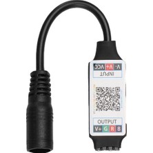 Aydogan's Rgb Şerit LED Kontrol Cihazları - Bluetooth, Sese ve Müziğe Duyarlı, 24 Tuşlu - 6 Amper, 10 Metreye Kadar Rgb Şerit LED Çalıştırır (1, Bluetooth Kontrol Cihazı)          [enerji Sınıfı A]
