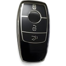 Aydogan's Autohan Keys Smart Anahtar Kılıfı, Fbs4 Tip, 4 Buton, Siyah-Gümüş, 2017-2020 Model Uyumlu, Nano Teknoloji