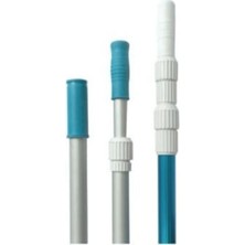 Aydogan's Havuz Temizlik Teleskobik Süpürge-Kepçe-Fırça Sapı 2 x 3 M-Telescopic Cleaner Poles-Toptancıyızbi