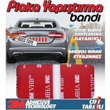 Aydogan's Dünya Magnet 12 Adet 3m Plaka Yapıştırma Bandı Otomobil Motosiklet Kamyon Plaka Yapıştırma Bant