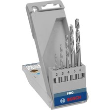 Aydogan's Bosch Professional Accessories Matkap ve Kırıcı Delici Uçları, Ahşap Matkap, Gri, 5 Adet