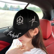 Aydogan's Trucker Şapka Unisex Metal Tokalı Ayarlanabilir Beyzbol Siyah