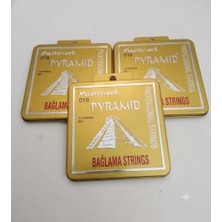 Aydogan's Pyramid 0.18 Kısa Sap Bağlama Teli 3 Paket