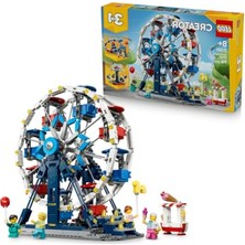 Odea LEGO Creator 3’ü 1 Arada Ikonik Dönme Dolap 31389-8 Yaş ve Üzeri Çocuklar Için Ufo Yolculuğu Veya Atlıkarınca Olarak Inşa Edilebilen Yaratıcı Oyuncak Yapım Seti, Hediye Fikri (916 Parça)