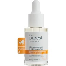 Odea The Purest Solutions Aydınlatıcı ve Cilt Tonu Eşitleyici C Vitamini Cilt Serumu, Seyahat Boy 8 ml