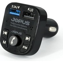 Odea Bluetooth Fm Transmitter Kablosuz Araç Içi Kiti Çakmaklık Şarj Aleti Oto Mp3 Çalar USB Araç Müzik Adaptörü