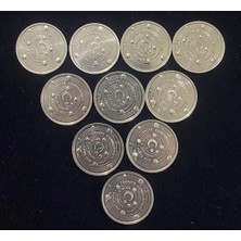 Moontime Alaçatı 2022 Güneş Sistemindeki Gezegenler Hatıra Paraları 10'lu Set