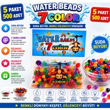 Prime Nest Store 5paket 500 Adet Su Maymuncugu Suda Büyüyen Boncuklar