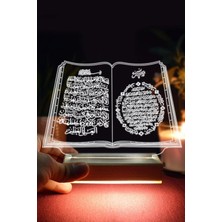Moontime Alaçatı Dini ve Dua Temalı 3D LED Lamba