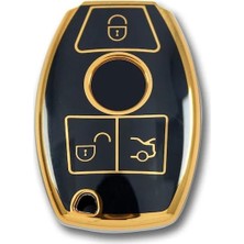 Odea Autohan Keys Lüks Anahtar Kılıfı, Siyah-Altın, Nano Kaplama, 2001-2016 Be Tipi Model