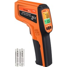 Odea Thermopro TP450 Endüstriyel Kızılötesi Lazer Termometre, -50°c ile 550°C Temassız Isı Ölçer Tabanca, Çift Lazerli ve Ayarlanabilir Emissivity (Sanayi Tipi)