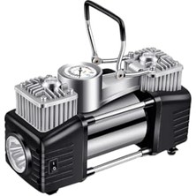Odea Profesyonel Çift Pistonlu 12V 150 Psi Dakikada 85LT Araç Araba Lastik Bot Şişirme Kompresörü